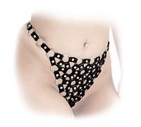 Leda Pol - Pcaro - String Entramado Remaches negro S