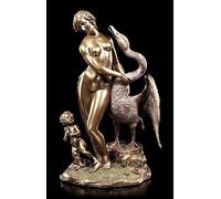 Leda Und Der Cisne Figura por Leonardo Da Vinci | Óptica de Bronce Veronese Estatua Escultura Zeus