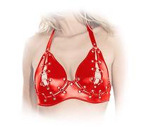 Ledapol 5102 SM - Sujetador de piel sin níquel, talla XL rojo