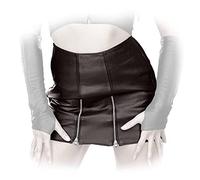 Ledapol - Juego de ataduras para manos y piernas de piel auténtica, talla S-L, color rojo