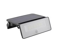 ledbox Aplique LED SOLAR TAZ 50W, sensor PIR, batería reemplazable, x2Litio 3,7V - 2200mAH, Blanco neutro