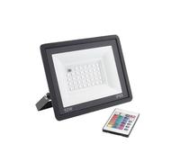 Proyector LED RGB, 50W + mando a distancia - Color: RGB