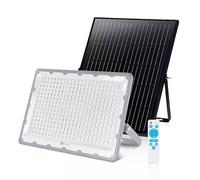 ledbox Proyector LED SOLAR PRO 400W Litio 3,2V - 40000mAH, Blanco frío