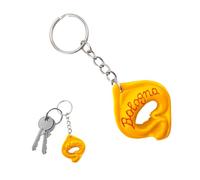 Leddy Living Llavero 3D de bolsillo con anillo porta llaves Bolonia Tortelino Orgullo Nacional Italiano Italia, decoración sombrero, accesorio para hombre y mujer, idea regalo, Tortellino, Talla única