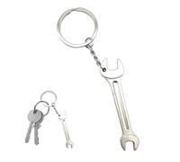 Leddy Living Llavero de bolsillo, herramientas de trabajo de artesanía, cerrajero, carpintero, con anillo porta llaves, accesorio para hombre y mujer, idea regalo, Llave inglesa, Talla única