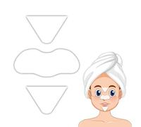 Leddy Living T-Zone and Nose Clear-Up Strips - Tiritas para puntos negros y limpieza de las impurezas de la cara, cara + nariz + mentón - Parches para zona T de todo tipo de poros y piel