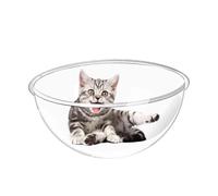 LEDE SPACE CATTO CHILD - NEST PET DOME ACRÍLICO PARA CAMARA DE BAÑOS | 5.91 Pulgadas Tapa Cúpula Para Gatos Transparentes De Reemplazo De La Sala De Dormir