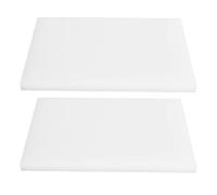 Leder Craft Stanzen Pad 2 Stück Schutzmatte für Lederarbeiten aus Kunststoff weiß 15 x 10cm perfekt für Stanzen und Prägen