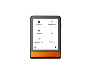 Ledger Flex - Wallet cripto - Gestiona Tus Activos con Seguridad | Bitcoin Edition, Signer con pantalla táctil, Gorilla Glass de 2,8". NFC. Bluetooth. Elemento Seguro. Respaldo privado