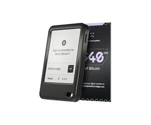 Ledger Nano Gen5 with BTC - El Signer de cripto Ideal, Tan único como tú - Lleva tu Libertad Digital más lejos todavía de la Mano de Ledger Wallet (Negro)