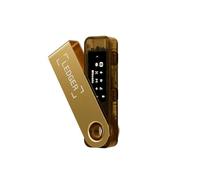 Ledger Nano S Plus Crypto Hardware Wallet (Oro) - Protege tu cripto, NFT y fichas (Compatibilidad PC y Android)