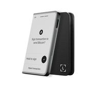 Ledger STAX - Wallet cripto Premium - Desarrolla tu Portfolio con Seguridad | Signer inalámbrico con pantalla táctil de alta resolución de 3,7", navegación intuitiva, con funda y copia de respaldo