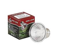 LEDGLE 25W Lámpara Tortugas de Agua, E27 UVB UVA Bombillas, Bombillas de Calor para Tortuga, Reptiles, Lagarto
