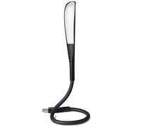 LEDGLE USB LED Luz Lectura Portátil Lámpara LED Noche Luz PC Cable de Iluminación, Interruptor Sensible al Tacto,3 Brillos Ajustables, Cuello de Cisne Flexible