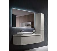 Ledimex - Espejo de baño Led Cuadrado - de Medida 120 x 80 cm - Retroluminación por LED con IRC >80 - Luz Fria - Modelo Suecia