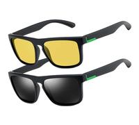 LEDING&BEST Gafas de sol polarizadas Hombre Mujere/verano Aire libre Deportes Golf Ciclismo Pesca Senderismo 100% Protección UV400 Gafas para Conducción