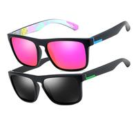 LEDING&BEST Gafas de sol polarizadas Hombre Mujere/verano Aire libre Deportes Golf Ciclismo Pesca Senderismo 100% Protección UV400 Gafas para Conducción