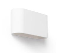 LEDKIA Aplique de Pared Yeso Ebin Round Blanco