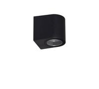 LEDKIA Aplique Exterior de Pared Gala Negro Negro