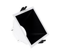 LEDKIA Aro Downlight Cuadrado 45º Bajo UGR para Bombilla LED GU10 / GU5.3 C