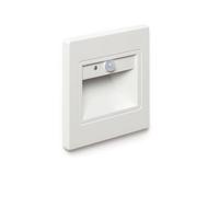 LEDKIA Baliza de Pared LED 1.5 W Empotrable con Sensor PIR y Crepuscular Ba