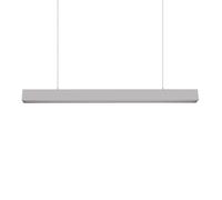 LEDKIA Barra Lineal LED 120cm 40W Turner 2700K Plateado Blanco Cálido