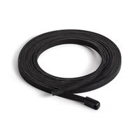 LEDKIA Cable Eléctrico Plano de Guirnaldas a Medida Negro 50 m