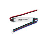 Ledkia Controlador Regulador Mini Tira LED RGBW 12/24V DC compatible con Mando RF RGBW