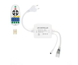 LEDKIA Controlador Regulador para Tira LED CCT 220V AC con Mando IR Blanco