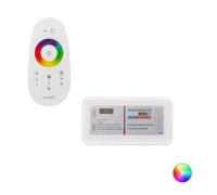 LEDKIA Controlador Regulador Táctil Tira LED RGBW 12/24V DC con Mando RF RG