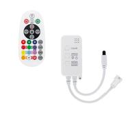 LEDKIA Controlador Regulador WiFi Tira LED RGBIC Digital SPI 12-24V DC con