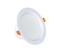 LEDKIA Downlight LED 12W Circular LUX CRI90 Corte Ø 125 mm IP44 No Flicker