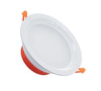 LEDKIA Downlight LED 16W Circular LUX Corte Ø 165 mm IP44 No Flicker 4000K