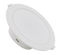 LEDKIA Downlight LED 25W Circular Baño IP44 Corte Ø 145 mm 5000K Blanco Frí