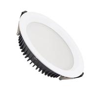 LEDKIA Downlight LED 30W Circular Aero 130 lm/W Microprismático Corte Ø 2