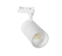 LEDKIA LIGHTING Foco Carril LED Monofásico 30W CCT Seleccionable Mallet Blanco