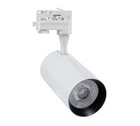 LEDKIA Foco Carril LED Trifásico 30W Vulcan Blanco 5000K Blanco Frío