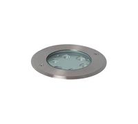 LEDKIA Foco Exterior LED 7W Empotrable Suelo Inox Veyra 3000K Blanco Cálido