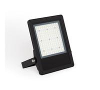 Ledkia Foco Proyector LED 100W 170 lm/W IP65 ELEGANCE Slim PRO Negro 3000K 30º Blanco Cálido