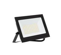 LEDKIA Foco Proyector LED 50W 120 lm/W IP65 S3 3000K No Negro Blanco Cálid