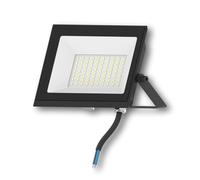 LEDKIA Foco Proyector LED 50W 120 lm/W IP65 S3 5000K No Negro Blanco Frío