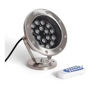 LEDKIA Foco Sumergible LED RGB 18W Superficie 12V DC IP68 RGB
