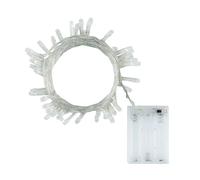 Ledkia Guirnalda Exterior Cable LED con Batería 5m