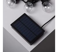 Ledkia Guirnalda Solar Exterior LED de Bombillas Kepler 7m Transparente