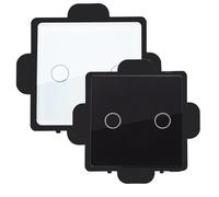 Ledkia Interruptor Táctil Doble Modern Blanco