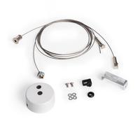 LEDKIA Kit Suspensión para Barra Lineal LED 40W 1200mm (UGR19) Utah Colgant