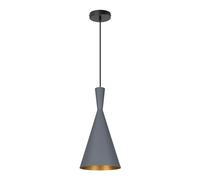 LEDKIA Lámpara Colgante Aluminio Tri Lennon Gris