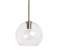 LEDKIA Lámpara Colgante Cristal Ona Transparente