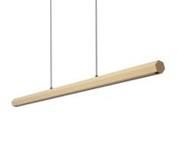 LEDKIA Lámpara Colgante Lineal LED 42W Aluminio Blanco Seleccionable Ilumin