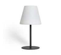 LEDKIA Lámpara de Mesa Exterior Solar LED de Metal Larso 3000K Blanco Cálid